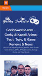 Mobile Screenshot of geekysweetie.com